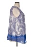 Daniel Rainn 100% Polyester Blue Sleeveless Blouse Size 1X - photo 4