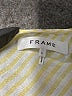 FRAME 100% Linen Yellow 3/4 Sleeve Blouse Size L - photo 7