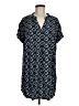 H&M Blue Short Sleeve Blouse Size M - photo 1