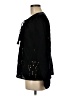 Adiva Black Long Sleeve Blouse Size M - photo 5