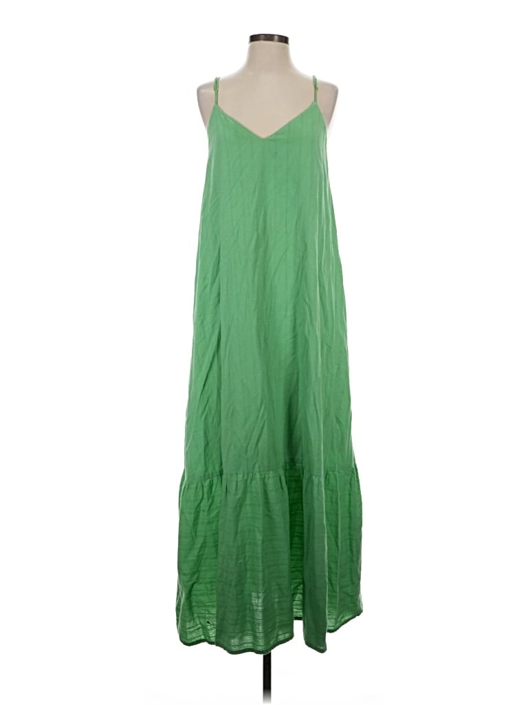 Pre-owned Assorted Brands Casual Dress In Green