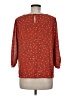Lauren Conrad Red 3/4 Sleeve Blouse Size M - photo 2
