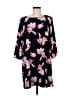 Old Navy 100% Polyester Print Black Casual Dress Size L - photo 1