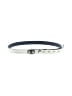 Kurt Geiger 100% Leather Silver Gold Leather Belt Size XS - Sm - photo 1
