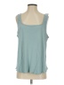 Unbranded Teal Sleeveless T-Shirt Size 4 - photo 1