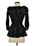 Blue Life Black Long Sleeve Blouse Size S - photo 2