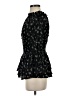 Blue Life Black Long Sleeve Blouse Size S - photo 5