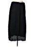 Universal Thread 100% Polyester Solid Black Casual Skirt Size L - photo 2