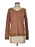 Lands' End Stripes Brown Pullover Sweater Size S - photo 1