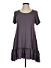 Easel Gray Short Sleeve Top Size S - photo 1
