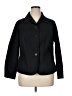 Venezia Black 3/4 Sleeve Button-Down Shirt Size 14 - 16 Plus - photo 1