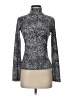 St. John Silver Long Sleeve Turtleneck Size P (petite) - photo 1