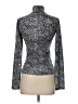 St. John Silver Long Sleeve Turtleneck Size P (petite) - photo 2