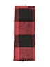 CC 100% Polyester Checkered-gingham Burgundy Red Scarf One size - photo 2