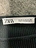 Zara Solid Black Casual Dress Size M - photo 7