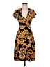 Assorted Brands Paisley Orange Cocktail Dress Size M - photo 1