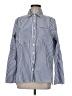 C+D+M Collection 100% Polyester Stripes Blue Long Sleeve Blouse Size M - photo 1