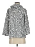 Vince Camuto 100% Polyester Animal Print Silver Poncho Size S - photo 1