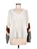 Shein Color Block White Pullover Sweater Size M - photo 1