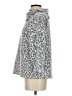 Vince Camuto 100% Polyester Animal Print Silver Poncho Size S - photo 5