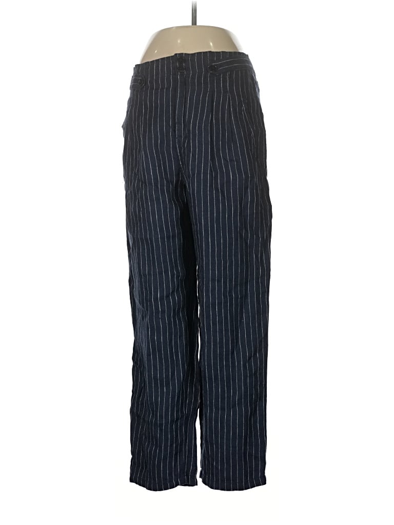 Pre-owned Sundance Linen Pants In Blue