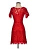 Lulus Red Cocktail Dress Size XS - photo 1