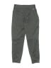 Tek Gear 100% Polyester Chevron-herringbone Gray Casual Pants Size 8 - photo 2