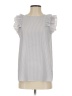Hailey & Co. 100% Polyester Gray Sleeveless Blouse Size S - photo 1