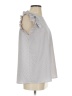 Hailey & Co. 100% Polyester Gray Sleeveless Blouse Size S - photo 4