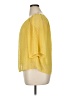 Mi ami 100% Polyester Yellow 3/4 Sleeve Blouse Size XL - photo 5