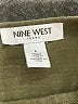 Nine West 100% Cotton Gray Long Sleeve Top Size L - photo 4