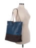 FURLA 100% Leather Color Block Blue Leather Shoulder Bag One size - photo 2