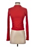 Qinsen Red Long Sleeve Turtleneck Size S - photo 1