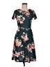 Huhot Floral Teal Casual Dress Size M - photo 1