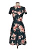 Huhot Floral Teal Casual Dress Size M - photo 2
