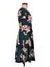 Huhot Floral Teal Casual Dress Size M - photo 4