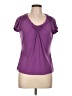 Worthington Purple Active T-Shirt Size L (petite) - photo 1