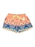 Mine 100% Rayon Paisley Orange Board Shorts Size M - photo 1