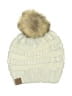C.C Exclusives Ivory Gray Beanie One size - photo 1