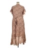 Max Studio Paisley Brown Casual Dress Size 2X - photo 2