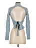 Zara Teal Long Sleeve Top Size S - photo 2