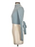 Zara Teal Long Sleeve Top Size S - photo 5