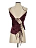 Unbranded Burgundy Sleeveless Blouse Size S - photo 2