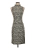 Aqua Tweed Gray Cocktail Dress Size S - photo 1