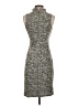 Aqua Tweed Gray Cocktail Dress Size S - photo 2