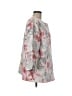 Alfred Dunner Floral Gray Raincoat Size M - photo 4