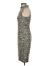 Aqua Tweed Gray Cocktail Dress Size S - photo 5