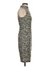 Aqua Tweed Gray Cocktail Dress Size S - photo 4