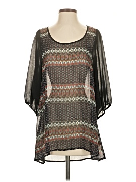 Wallpap Her Short Sleeve Blouse
