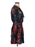 Unbranded Paisley Blue Pink Cocktail Dress Size S (estimated) - photo 4